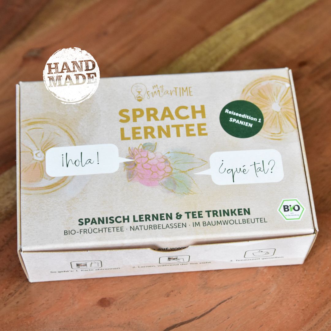 2. Chance - SPRACHLERNTEE: Reiseedition 1 - SPANIEN - Bio-Früchtetee*